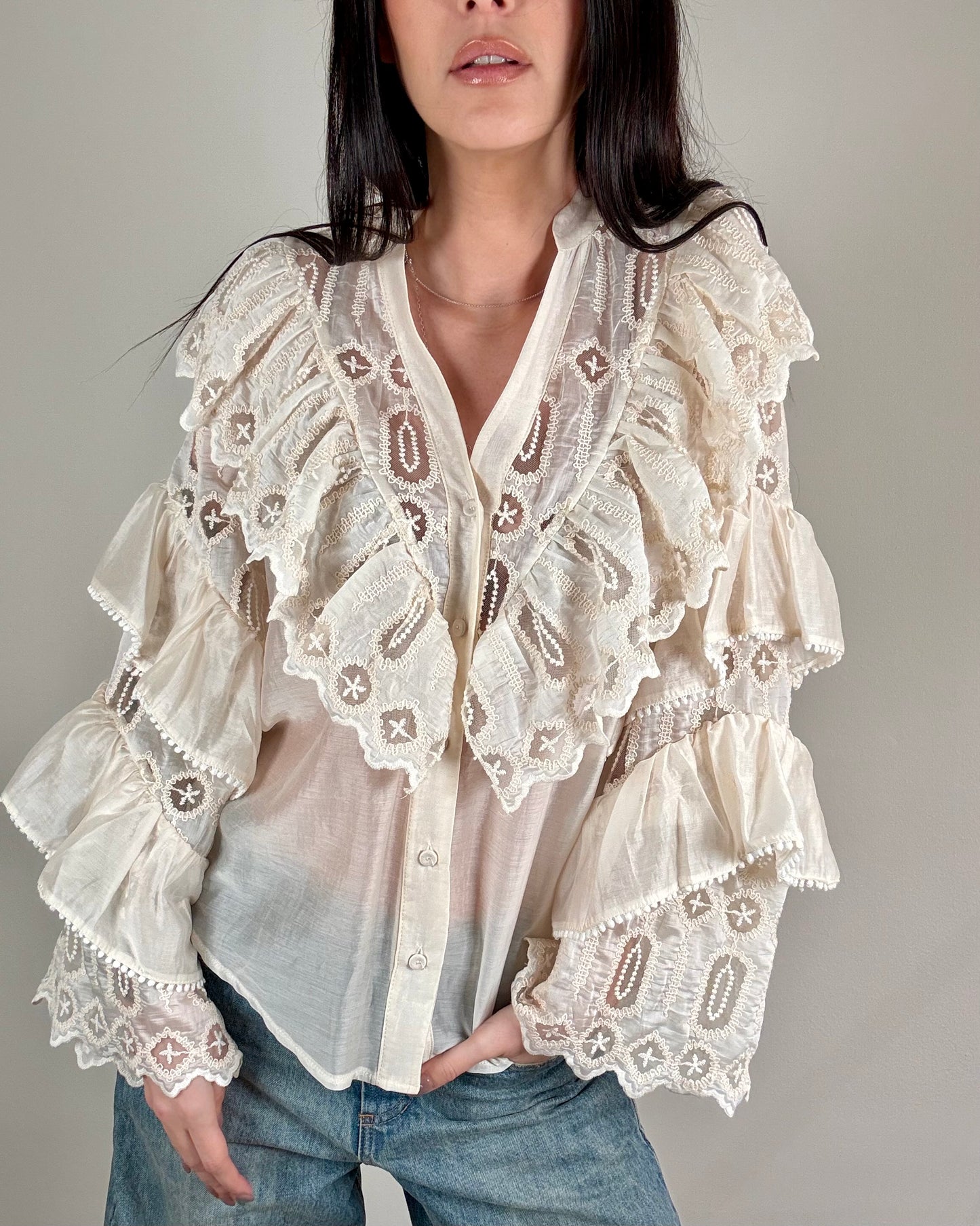 CAMICIA BOHO CHIC