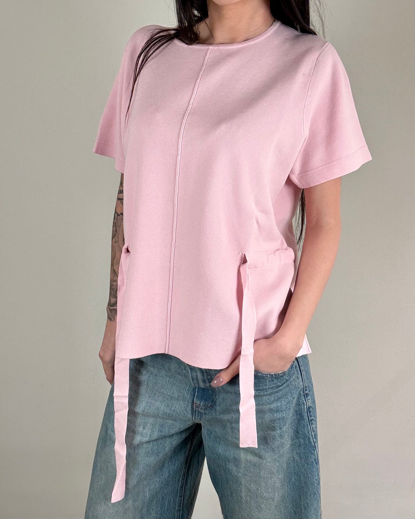 MAGLIA CON CINTURA