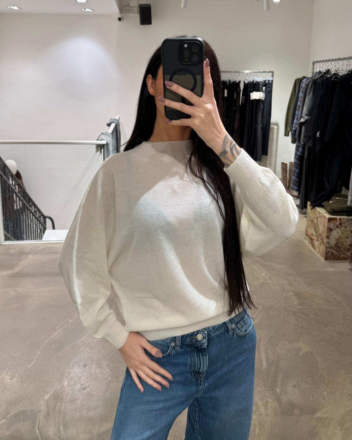 MAGLIA MANICA PIPPISTRELLO