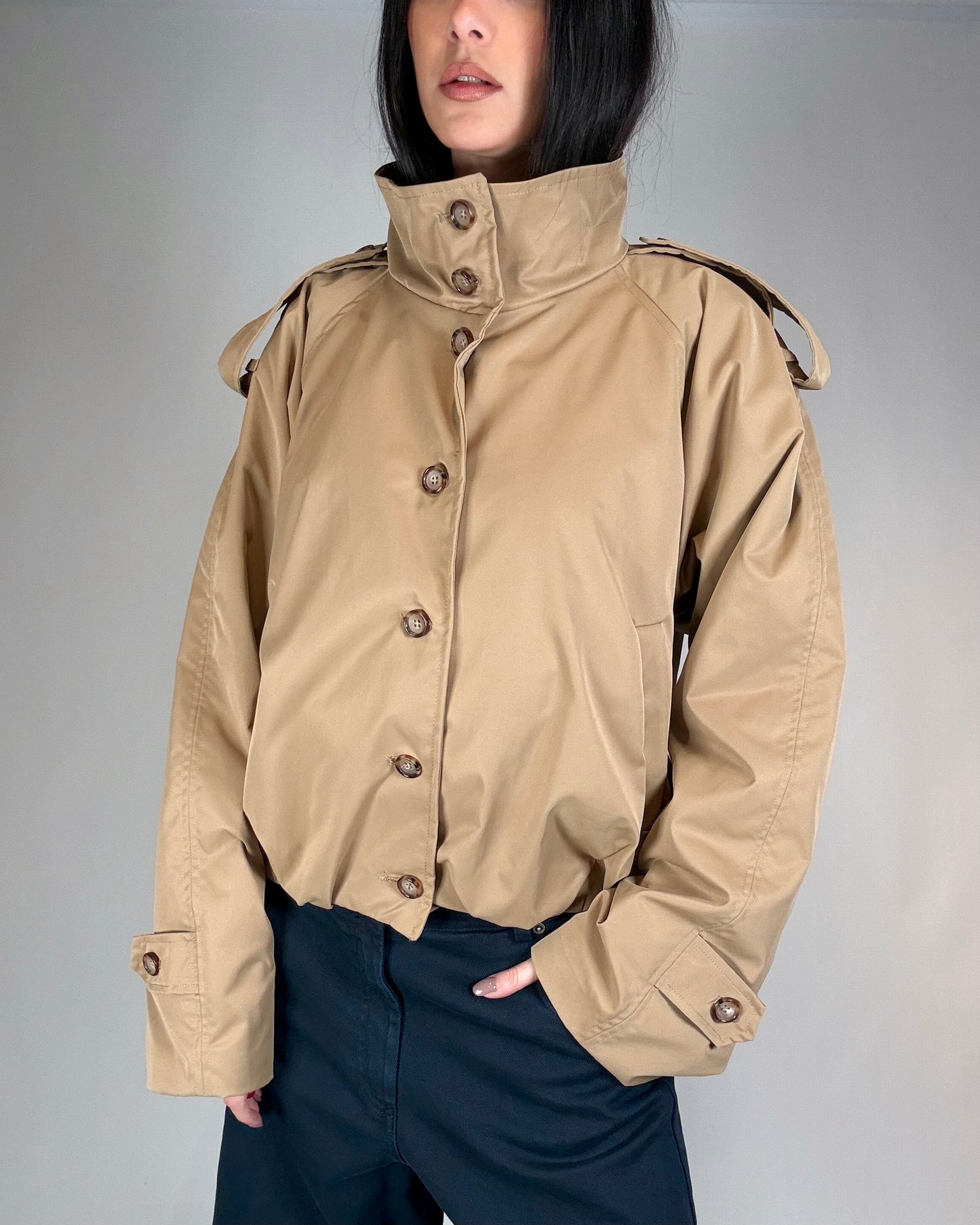TRENCH HIGH NECK