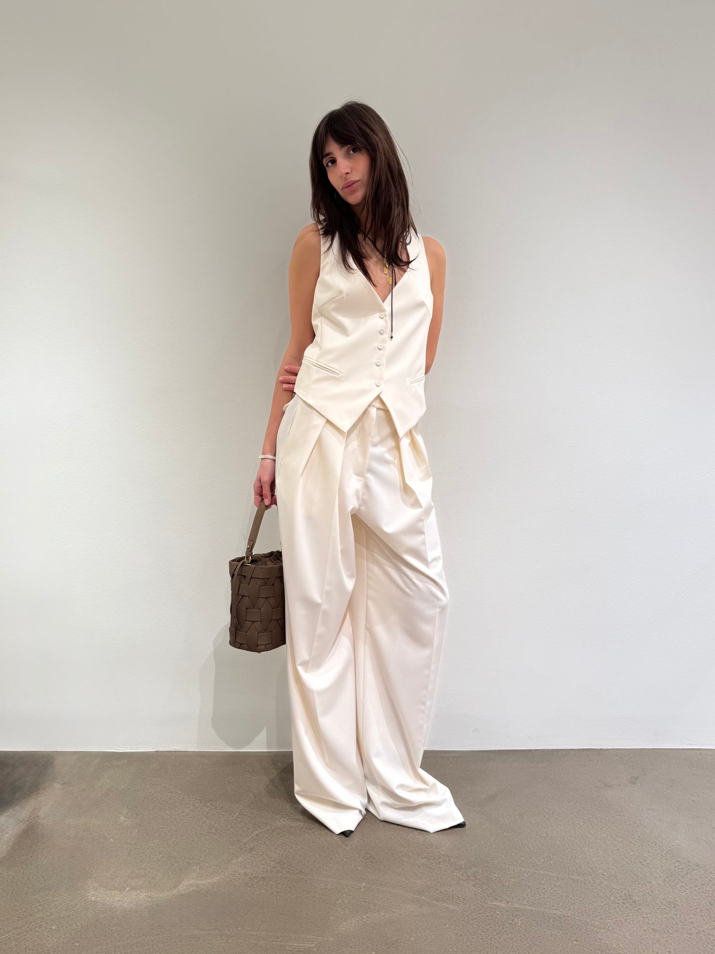 GILET CORTO CON BOTTONCINI