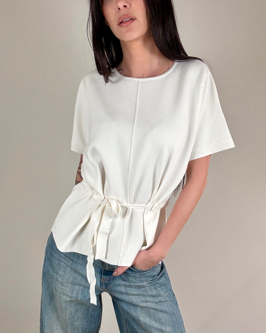 MAGLIA CON CINTURA