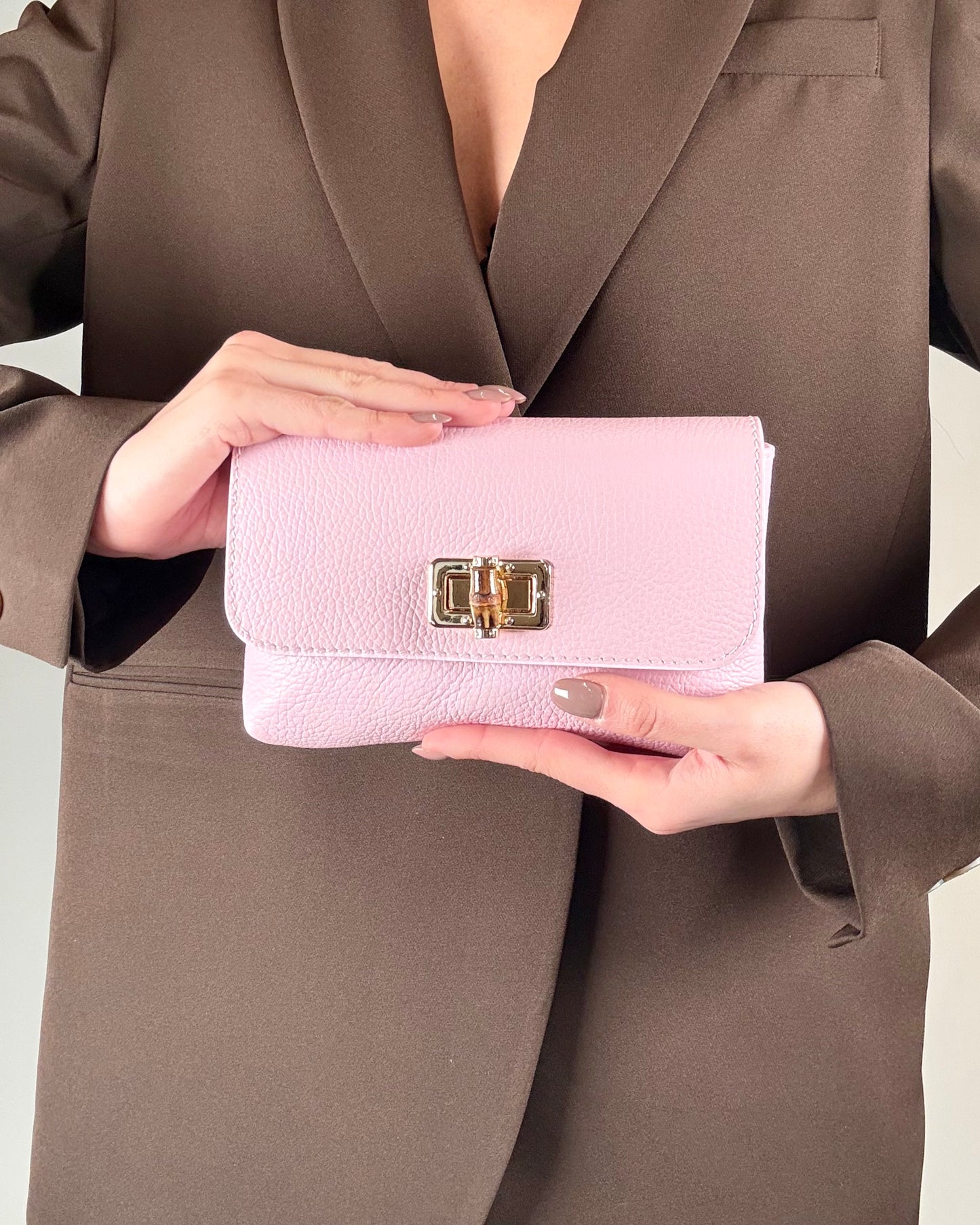 CLUTCH IN PELLE