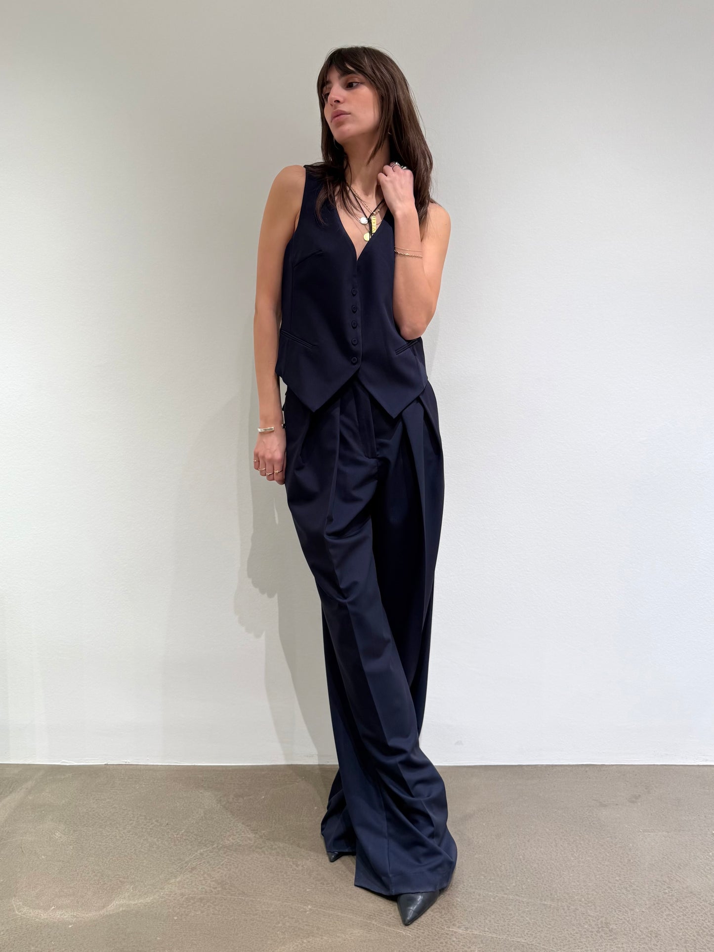 GILET CORTO CON BOTTONCINI