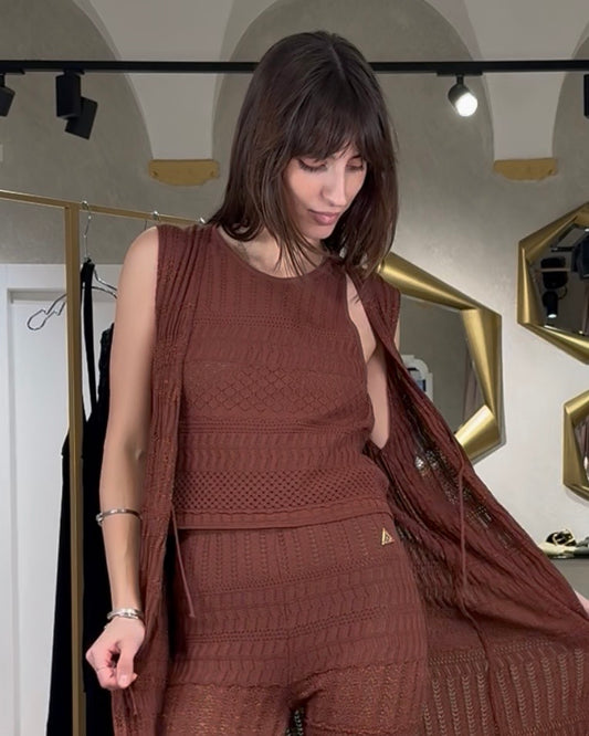 TOP LUREX CROCHET