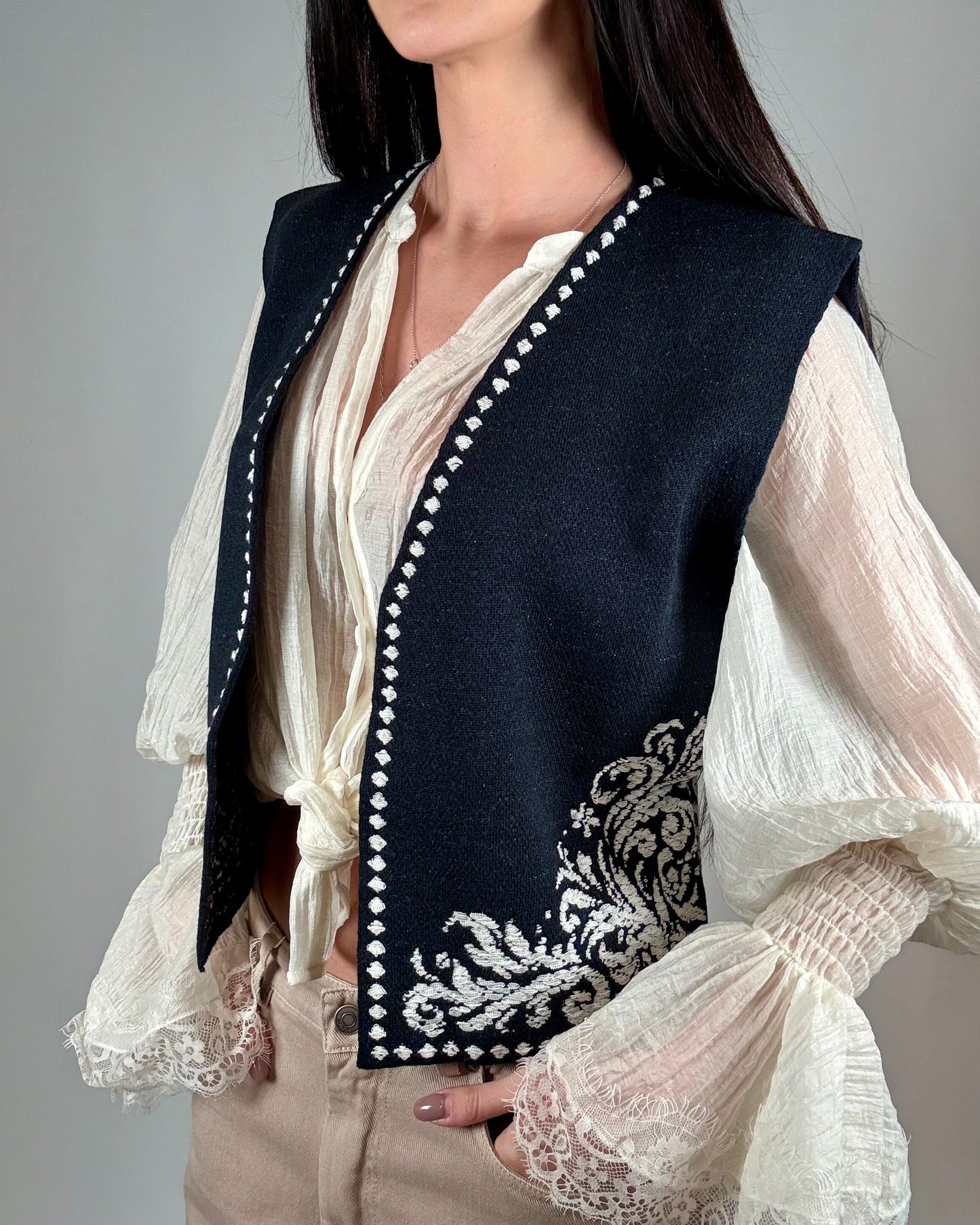 GILET BOHO