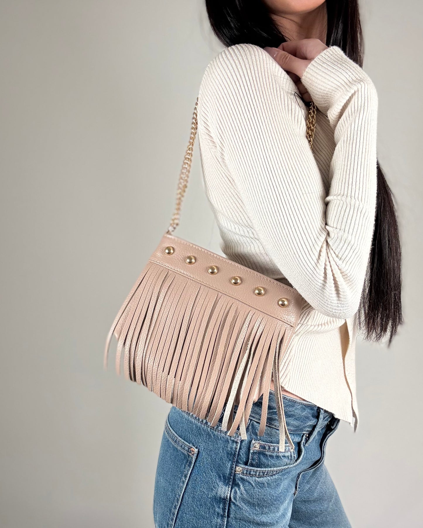 BORSA CON FRANGE