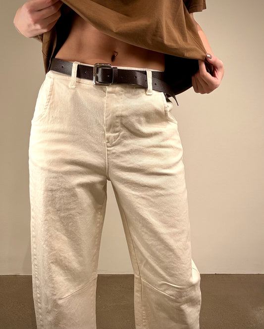 PANTALONE CURVED CON CINTURA