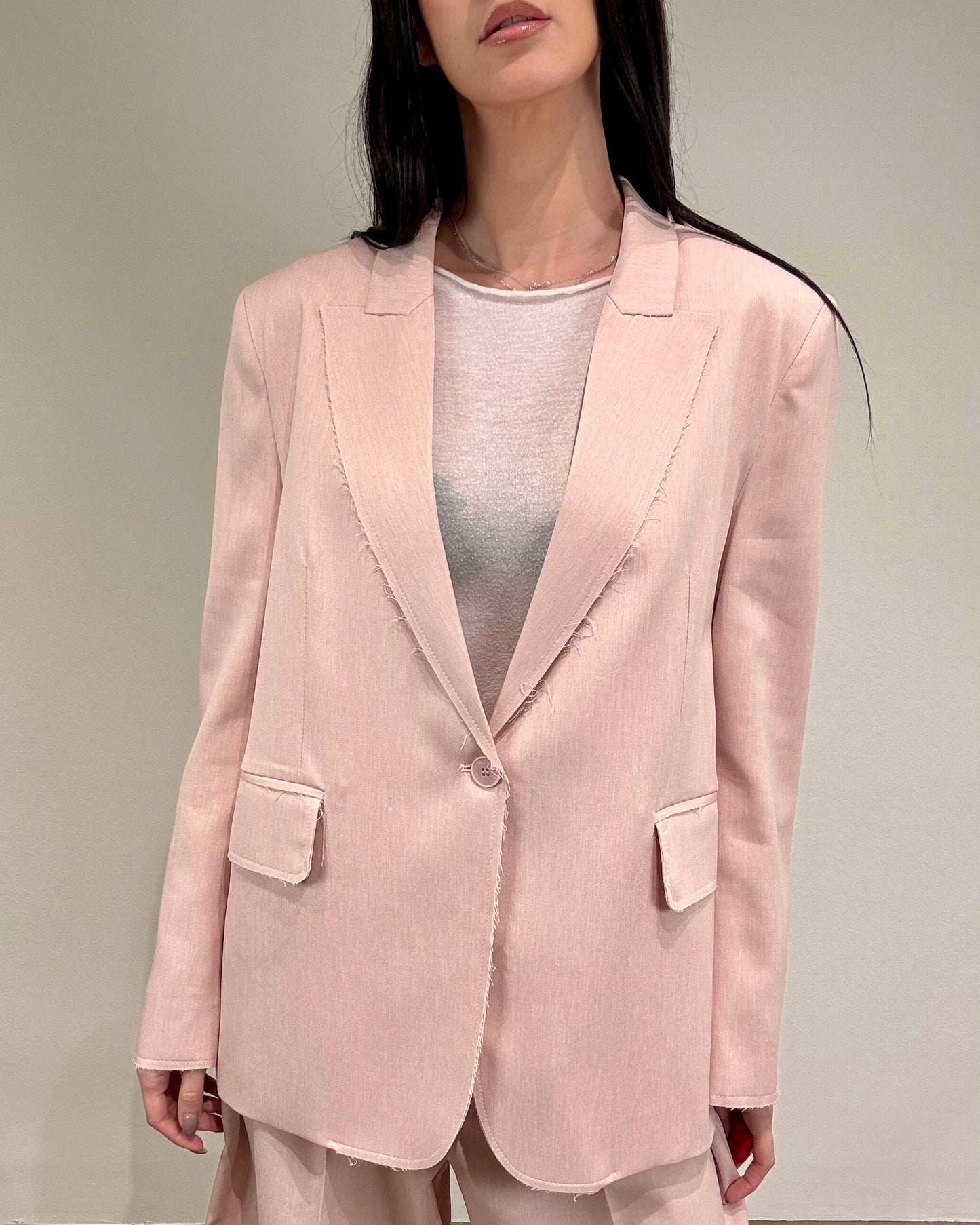 GIACCA SARTORIALE SFRANGIATA