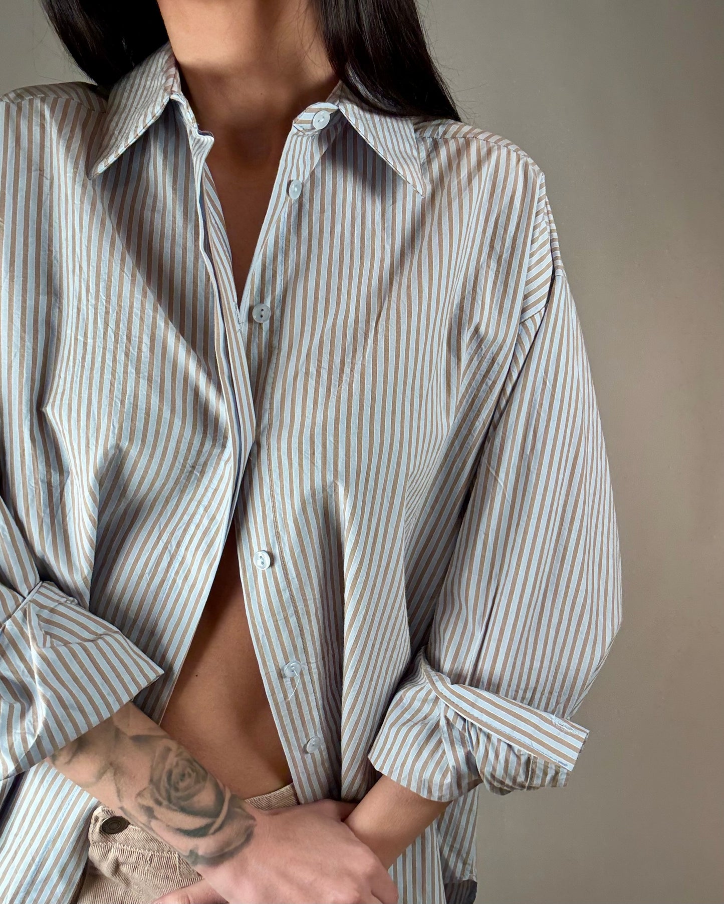 CAMICIA A RIGHE