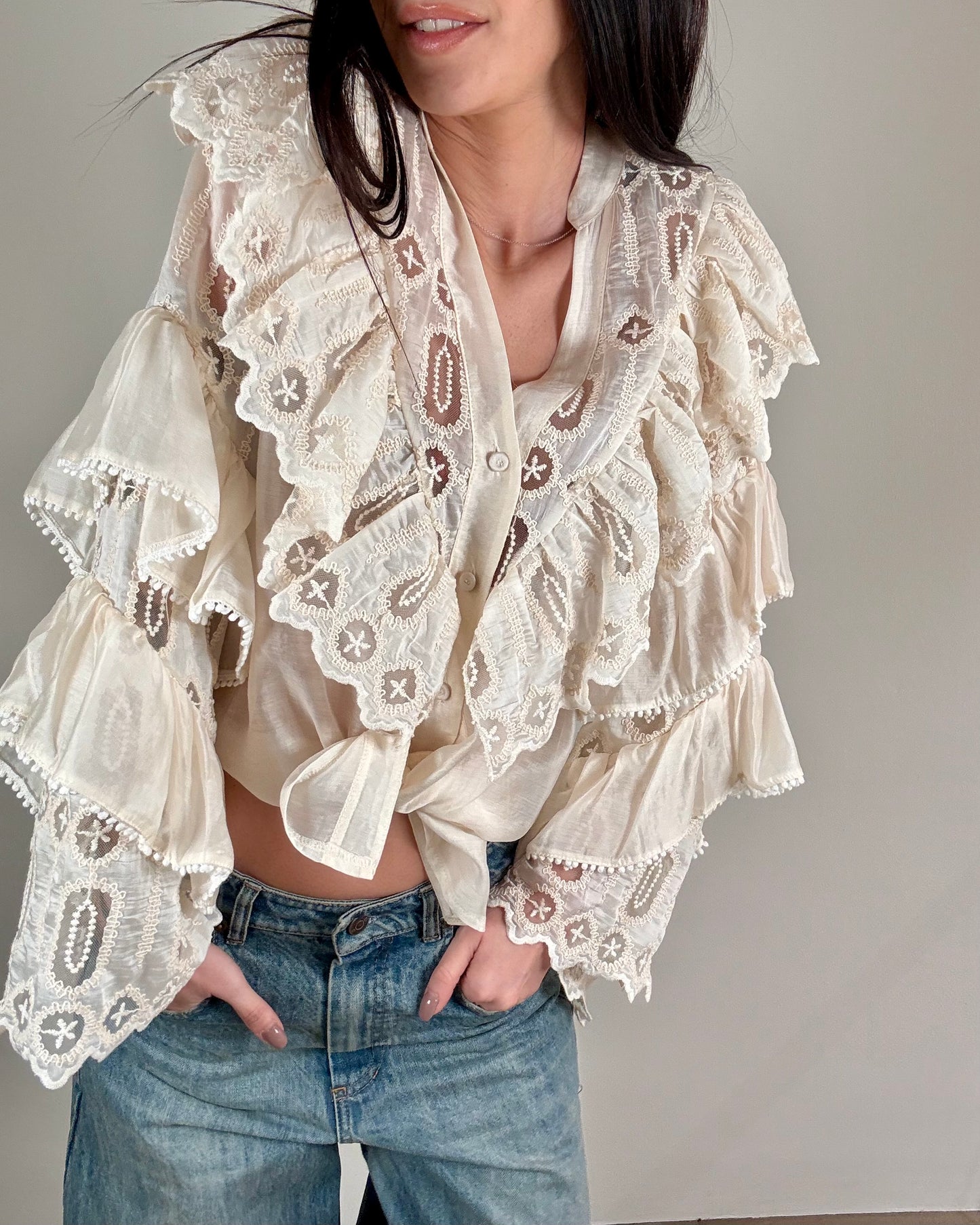 CAMICIA BOHO CHIC