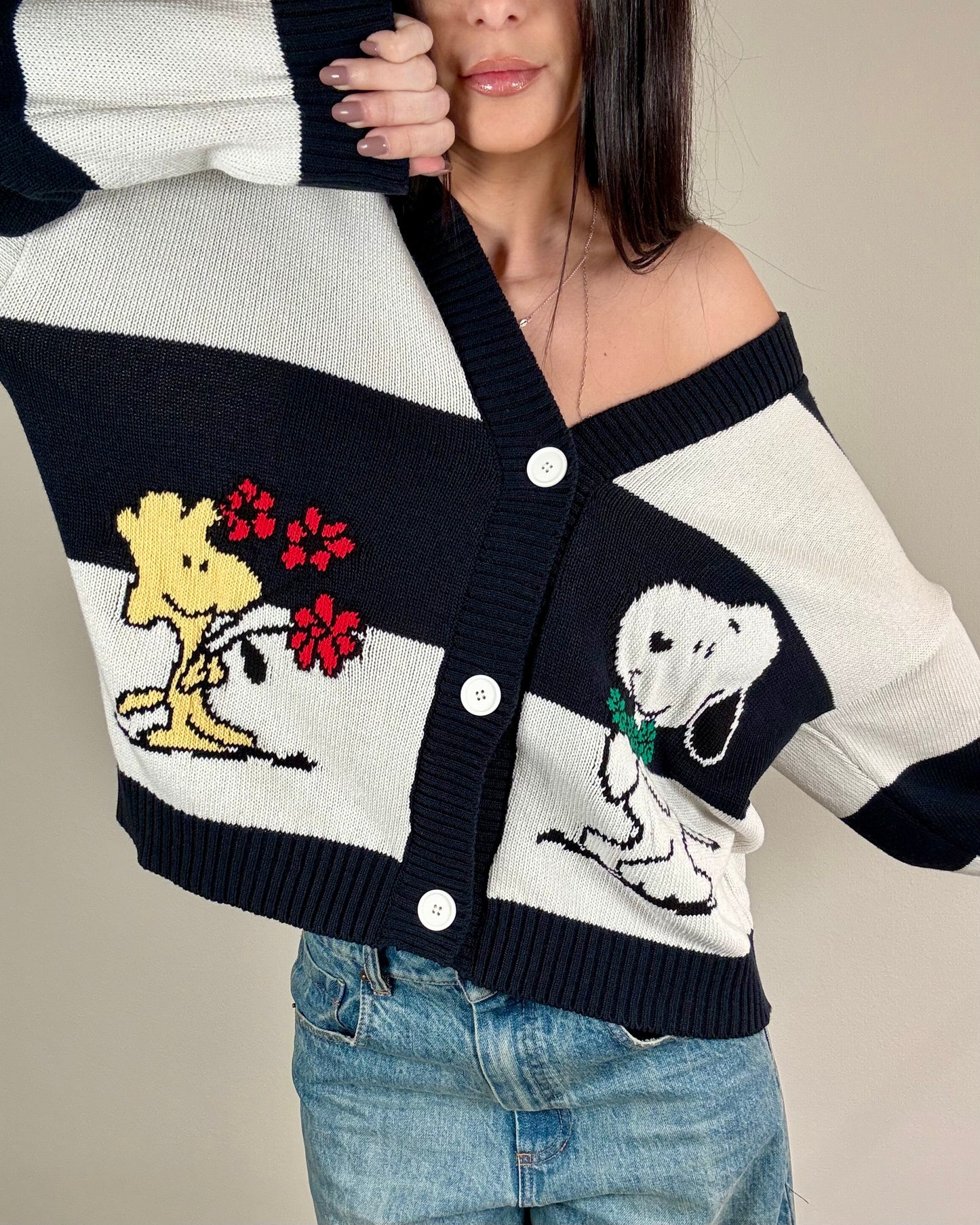 CARDIGAN SNOOPY