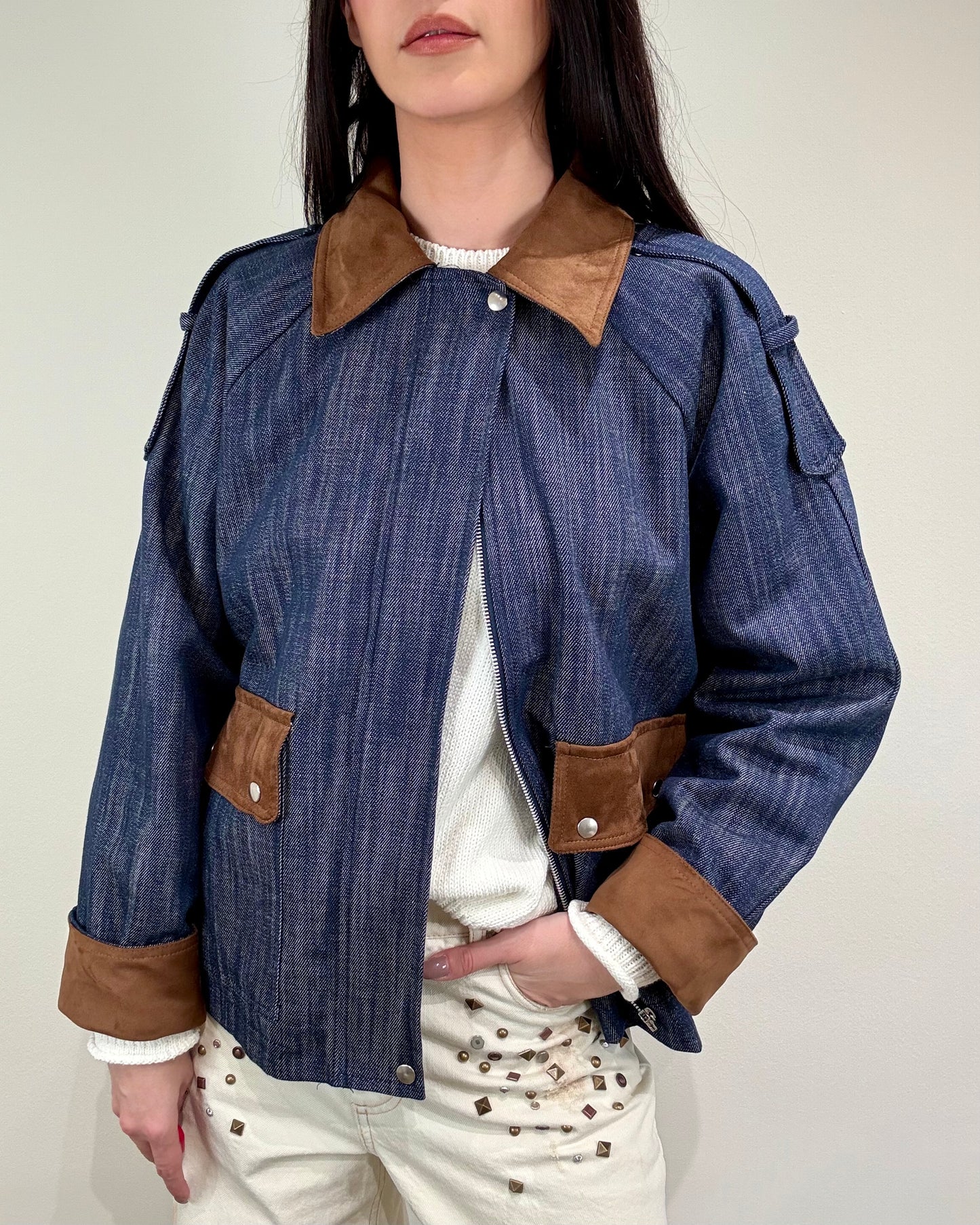 GIACCA WORKER DENIM