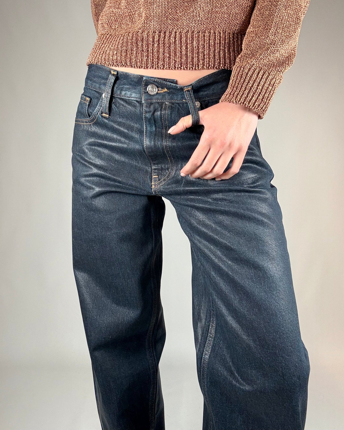 JEANS GLOSSY