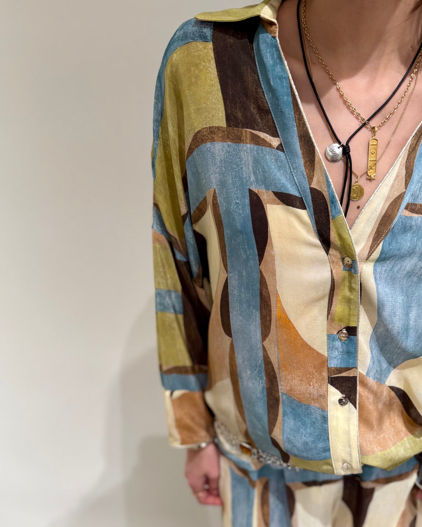 CAMICIA MULTICOLOR