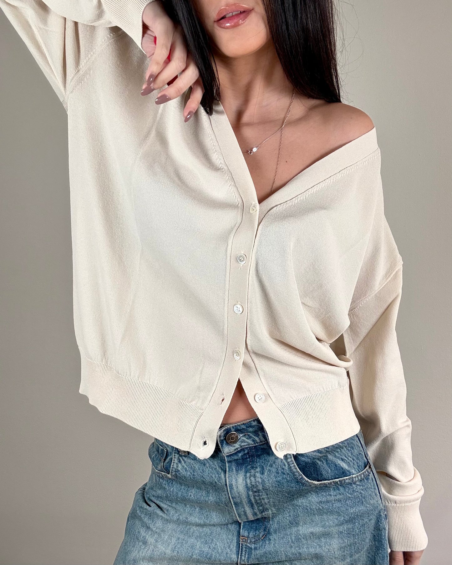 CARDIGAN DOUBLE USE