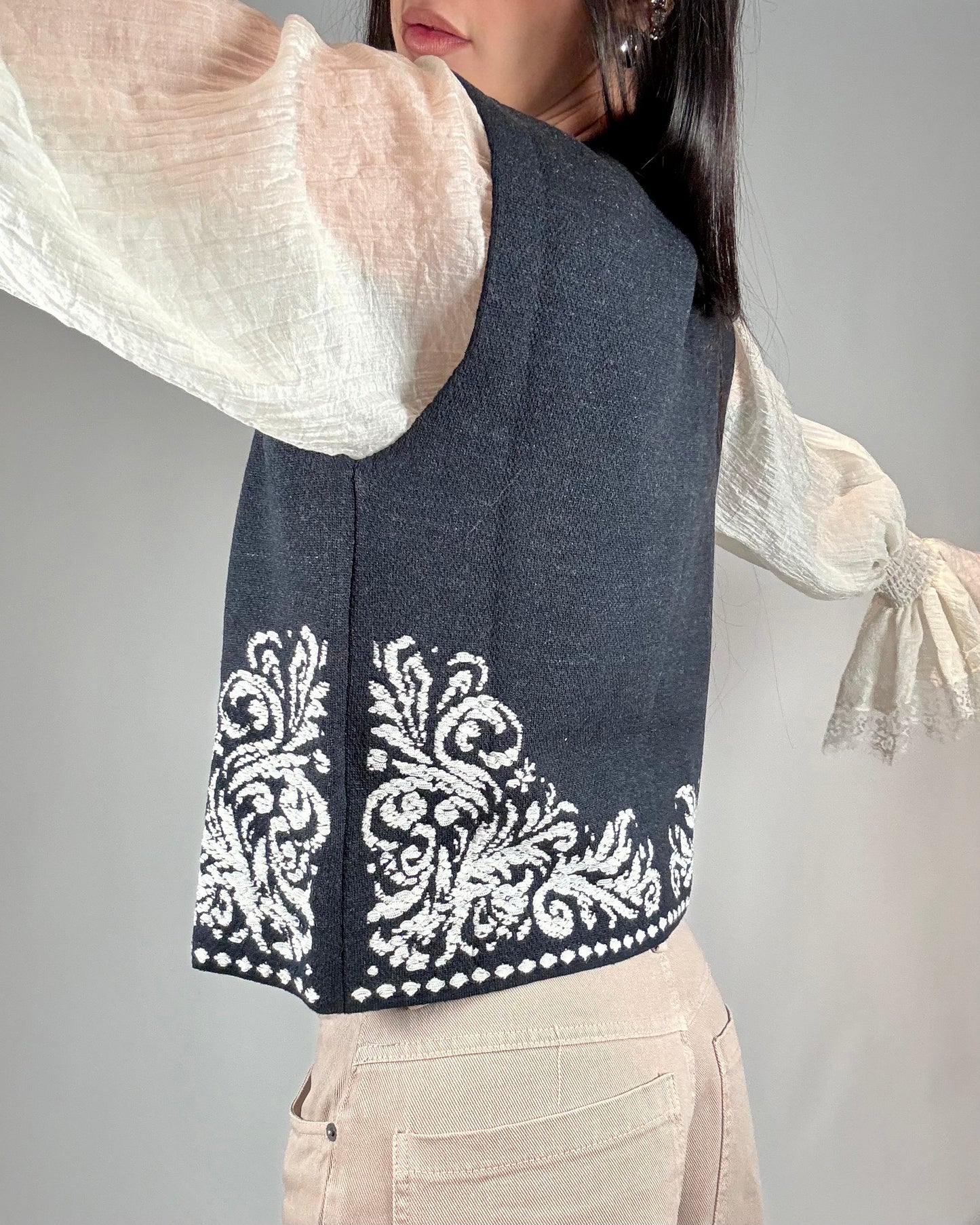 GILET BOHO