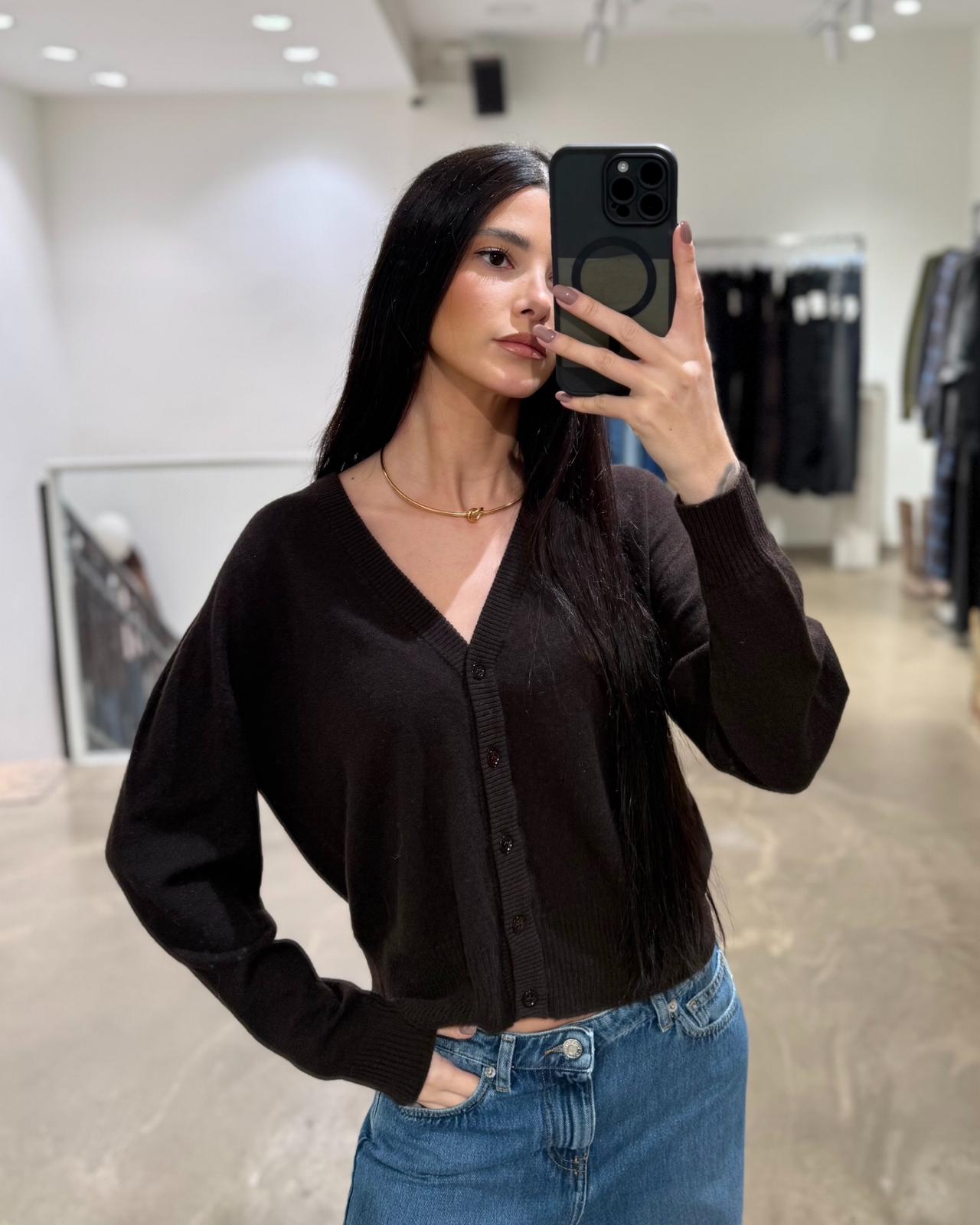 CARDIGAN CASHMERE STELLA