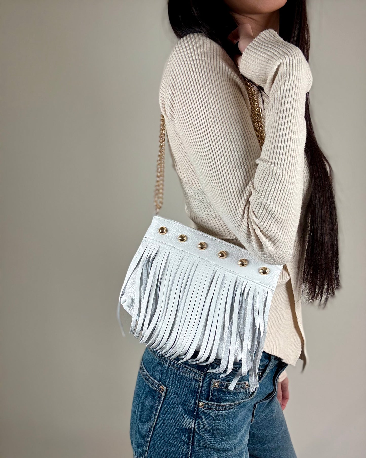 BORSA CON FRANGE