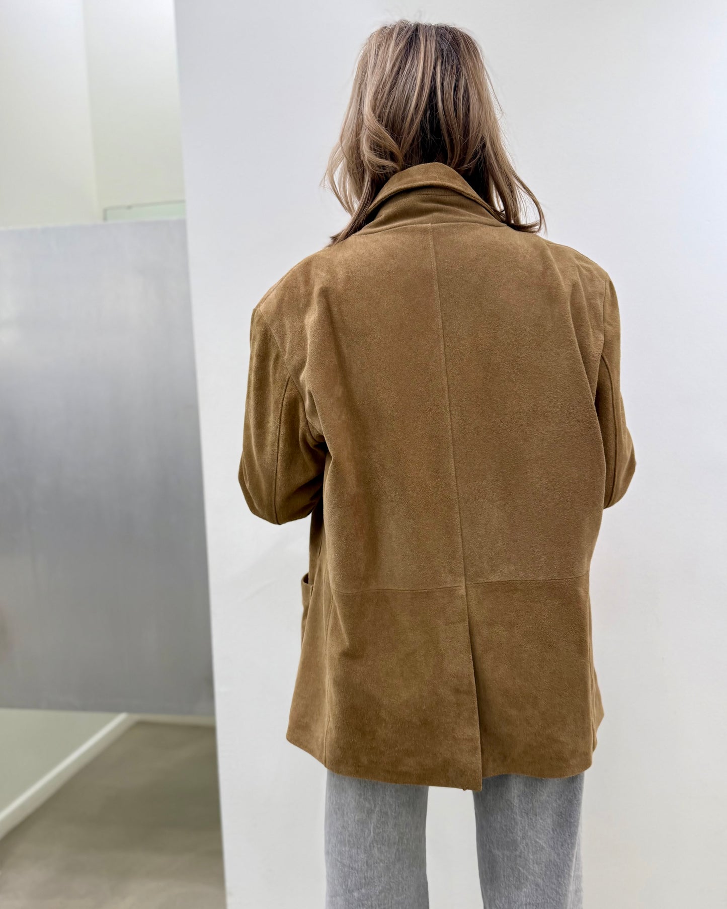 GIACCA CAMEL SUEDE