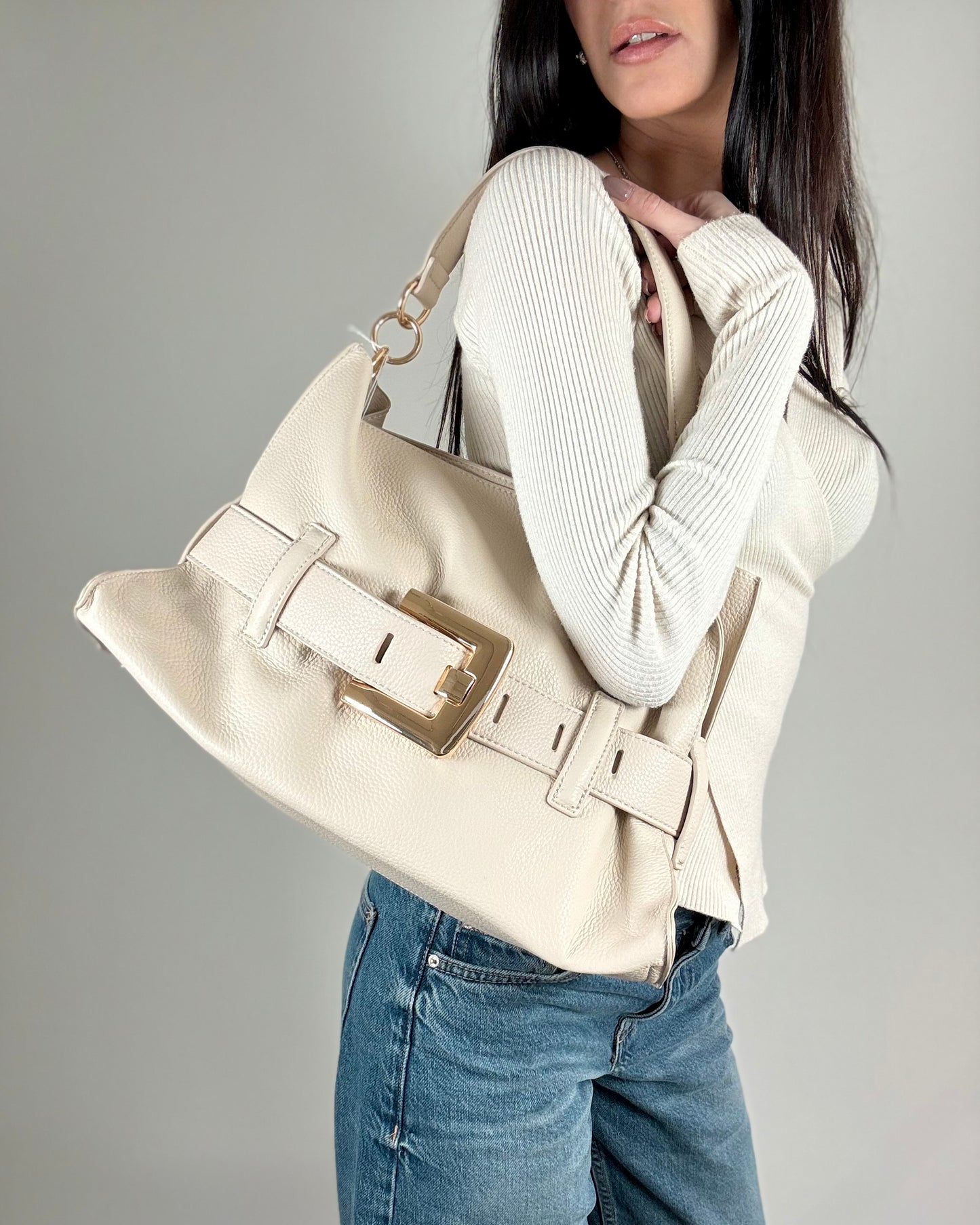 BORSA CON FIBBIA
