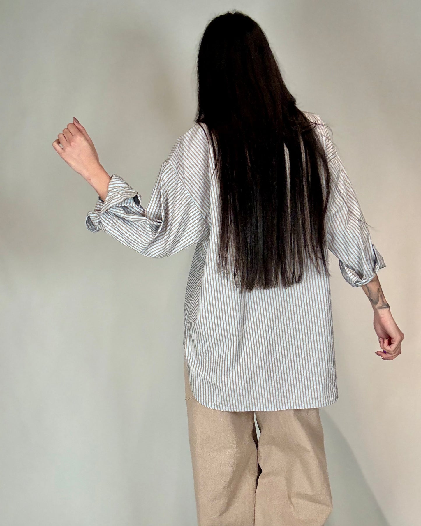 CAMICIA A RIGHE