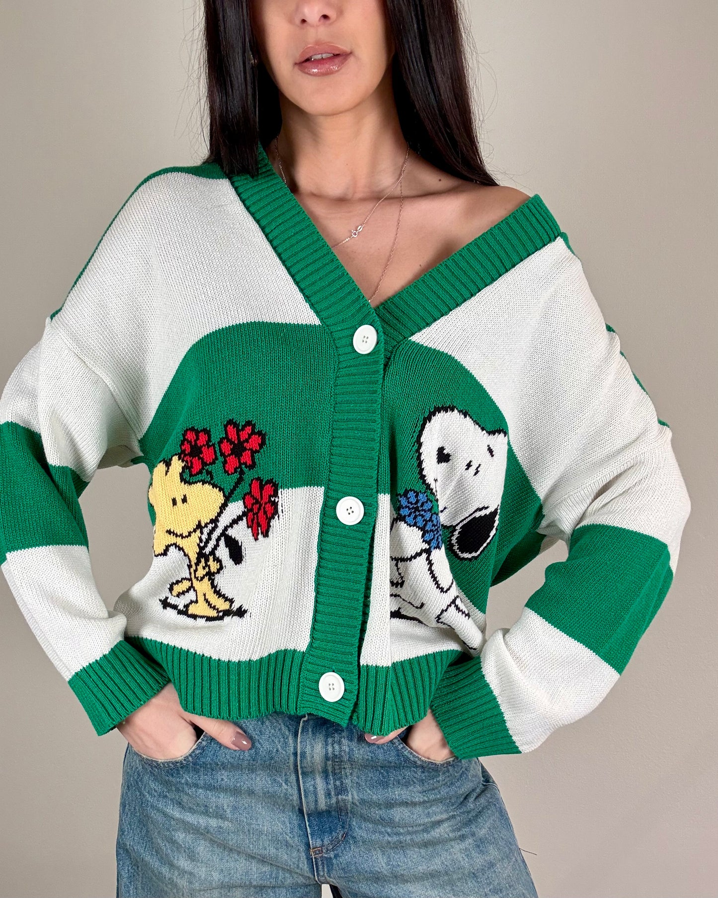 CARDIGAN SNOOPY