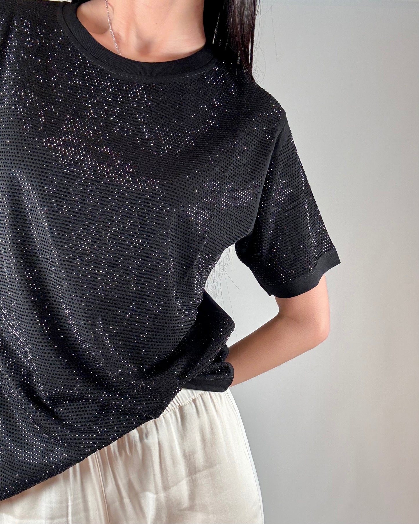 T-SHIRT FULL STRASS