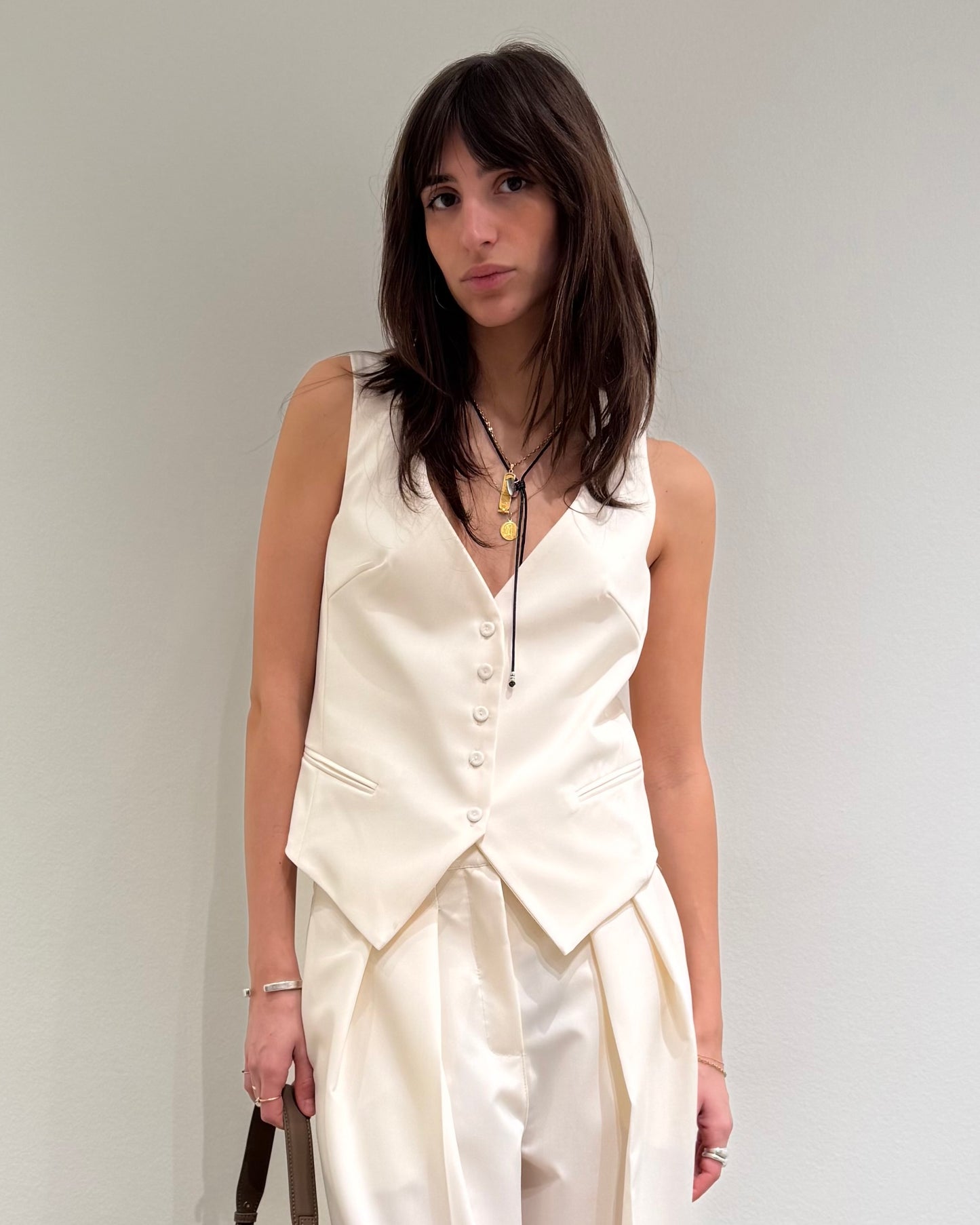 GILET CORTO CON BOTTONCINI