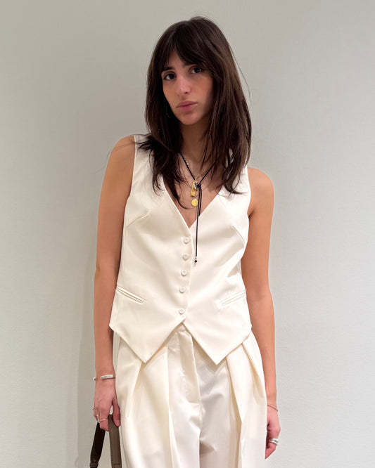 GILET CORTO CON BOTTONCINI