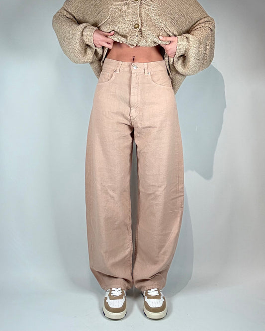 PANTALONE GIORGIA IN LINO