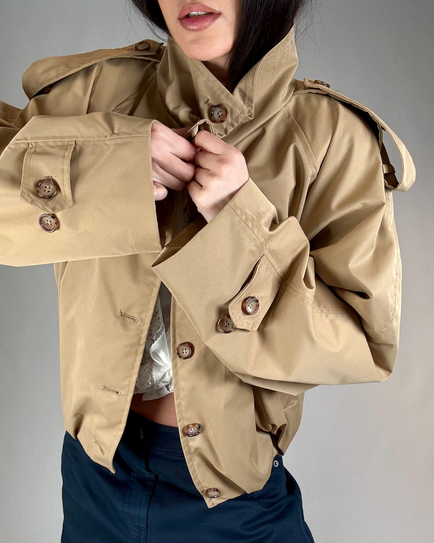 TRENCH HIGH NECK
