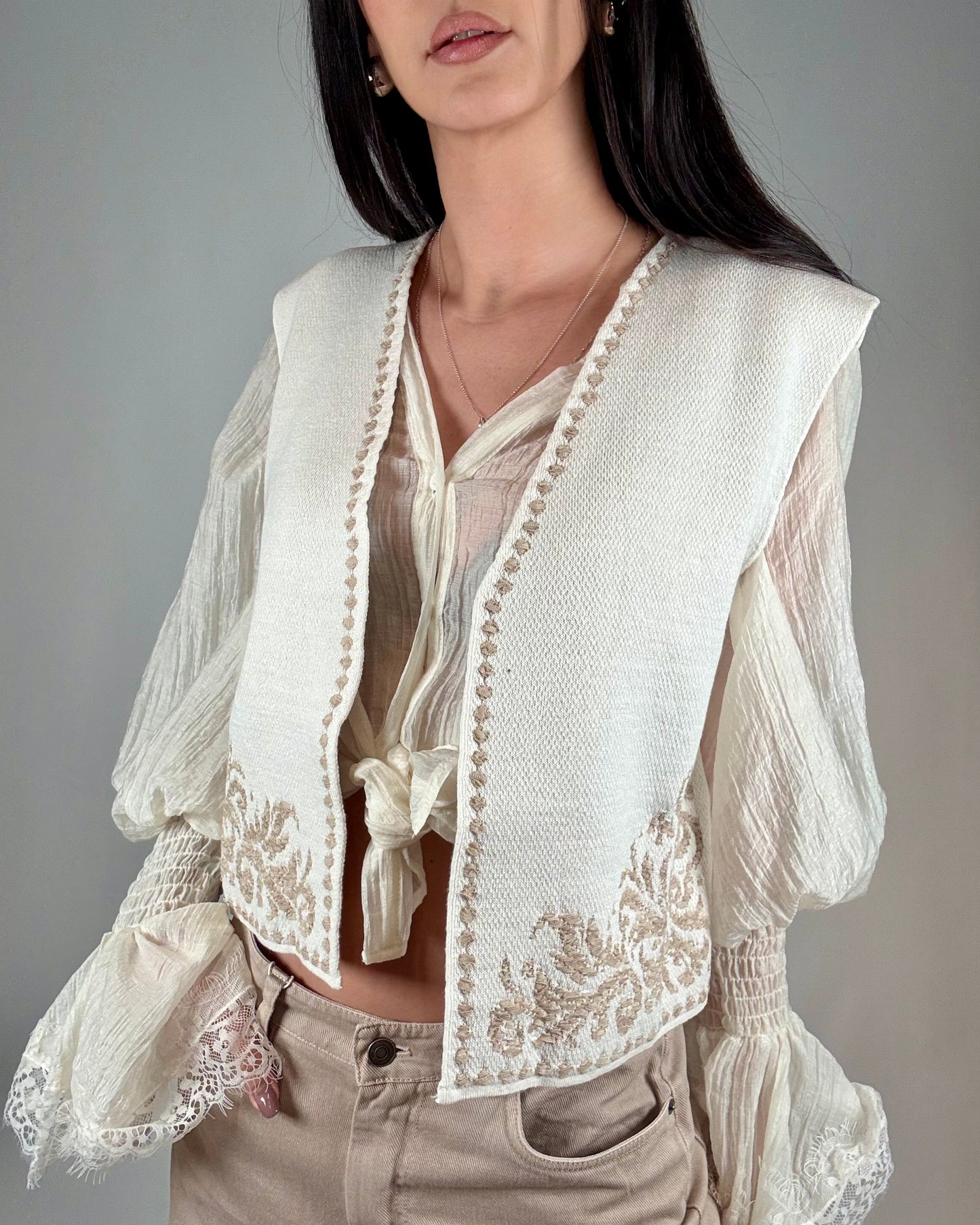 GILET BOHO