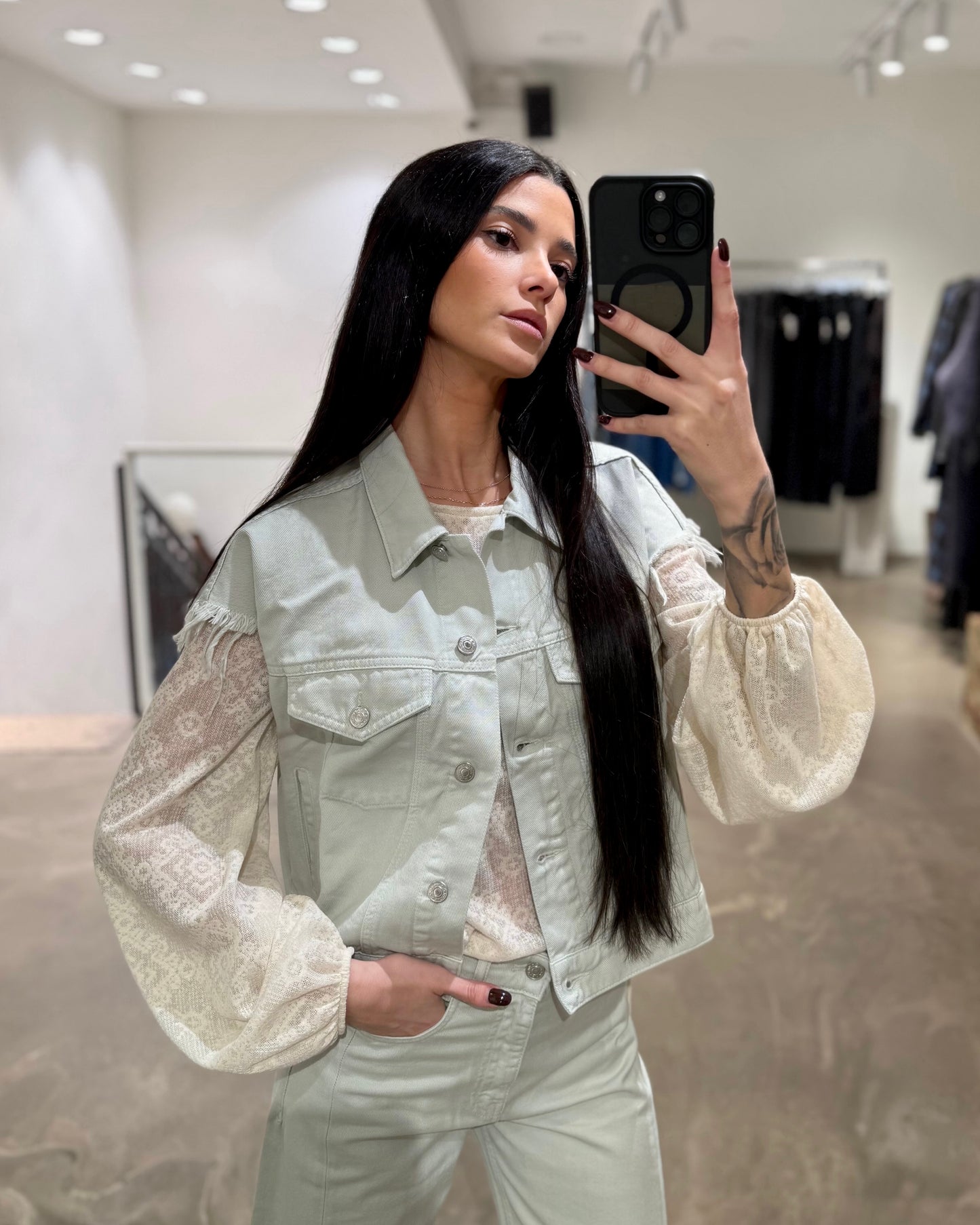 SMANICATO IN DENIM